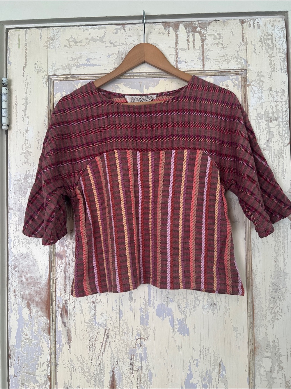 Ace & Jig Mae Top in Bijou textile